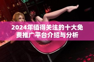 2024年值得关注的十大免费推广平台介绍与分析