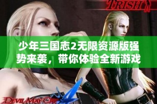 少年三国志2无限资源版强势来袭，带你体验全新游戏乐趣