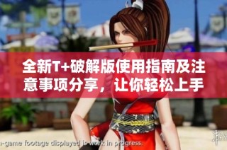 全新T+破解版使用指南及注意事项分享，让你轻松上手体验
