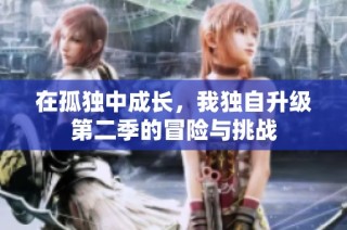 在孤独中成长，我独自升级第二季的冒险与挑战