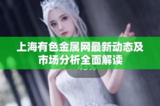 上海有色金属网最新动态及市场分析全面解读