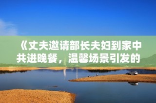《丈夫邀请部长夫妇到家中共进晚餐，温馨场景引发的故事与感悟》