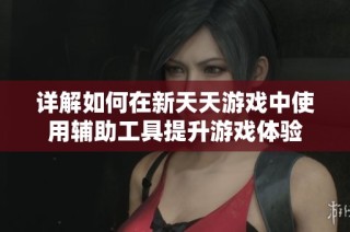 详解如何在新天天游戏中使用辅助工具提升游戏体验