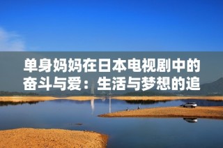 单身妈妈在日本电视剧中的奋斗与爱：生活与梦想的追寻之路