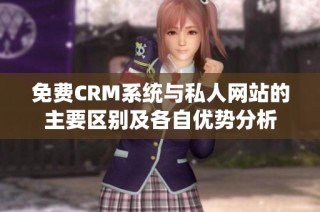 免费CRM系统与私人网站的主要区别及各自优势分析