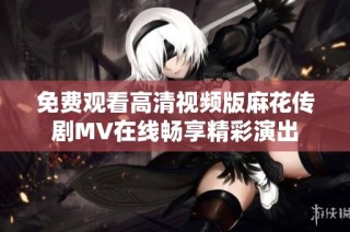 免费观看高清视频版麻花传剧MV在线畅享精彩演出