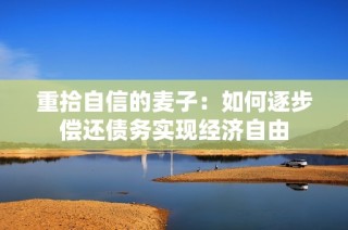重拾自信的麦子：如何逐步偿还债务实现经济自由