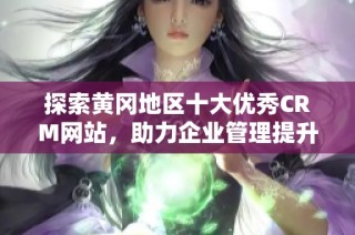 探索黄冈地区十大优秀CRM网站，助力企业管理提升与发展