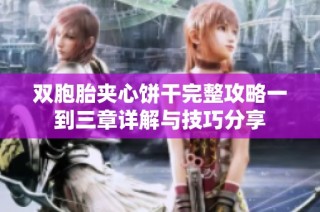 双胞胎夹心饼干完整攻略一到三章详解与技巧分享