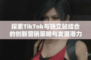 探索TikTok与独立站结合的创新营销策略与发展潜力