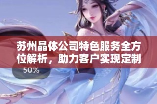 苏州晶体公司特色服务全方位解析，助力客户实现定制化需求