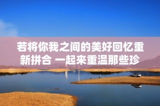 若将你我之间的美好回忆重新拼合 一起来重温那些珍贵时光