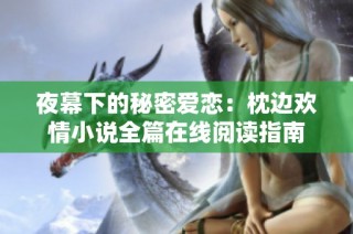 夜幕下的秘密爱恋：枕边欢情小说全篇在线阅读指南