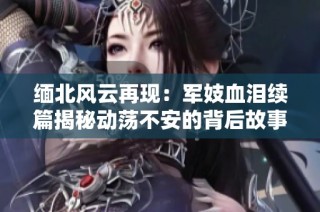 缅北风云再现：军妓血泪续篇揭秘动荡不安的背后故事