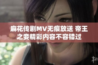 麻花传剧MV无痕放送 帝王之妾精彩内容不容错过