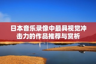 日本音乐录像中最具视觉冲击力的作品推荐与赏析
