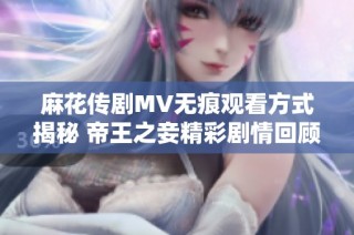 麻花传剧MV无痕观看方式揭秘 帝王之妾精彩剧情回顾与分析