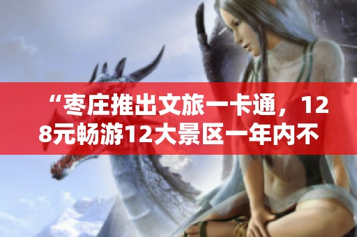 “枣庄推出文旅一卡通，128元畅游12大景区一年内不限次数”