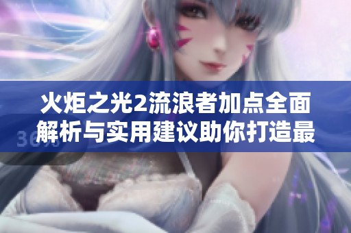 火炬之光2流浪者加点全面解析与实用建议助你打造最强角色