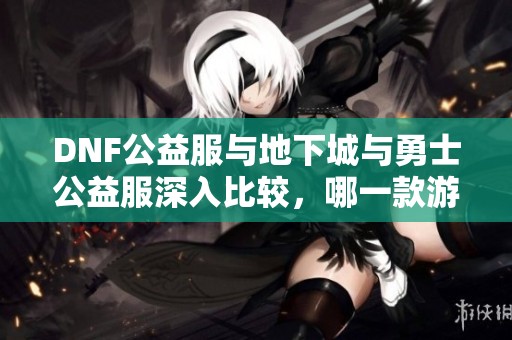 DNF公益服与地下城与勇士公益服深入比较，哪一款游戏更值得玩家投入时间体验