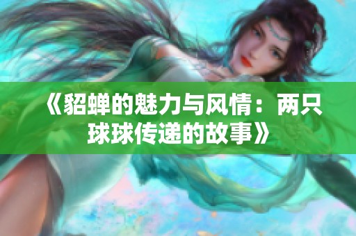 《貂蝉的魅力与风情：两只球球传递的故事》