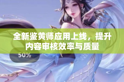 全新鉴黄师应用上线，提升内容审核效率与质量