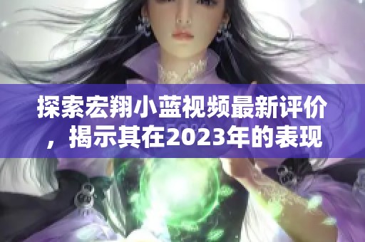 探索宏翔小蓝视频最新评价，揭示其在2023年的表现与特色