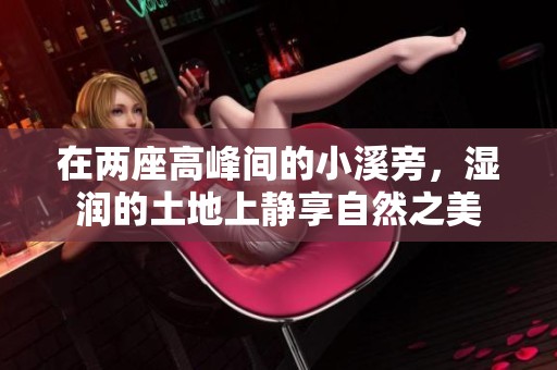 在两座高峰间的小溪旁，湿润的土地上静享自然之美