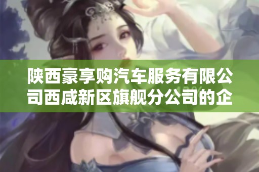 陕西豪享购汽车服务有限公司西咸新区旗舰分公司的企业信息分析报告