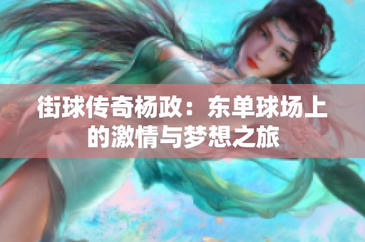 街球传奇杨政：东单球场上的激情与梦想之旅