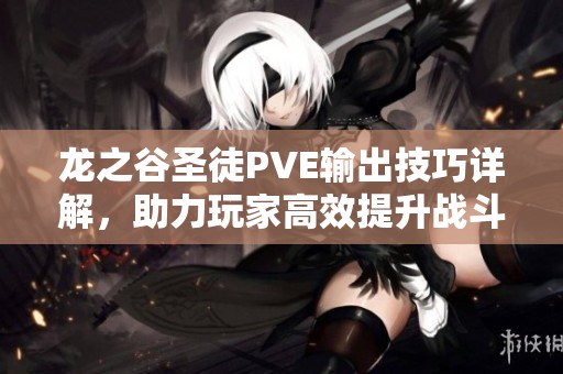 龙之谷圣徒PVE输出技巧详解，助力玩家高效提升战斗力