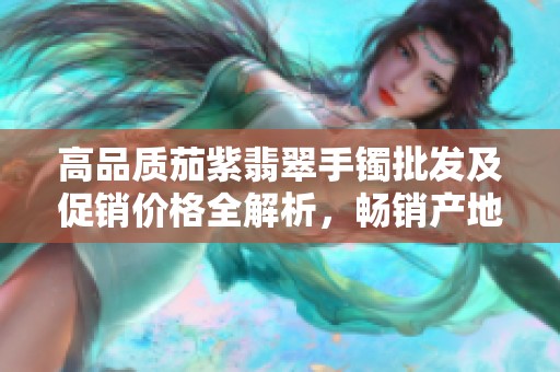 高品质茄紫翡翠手镯批发及促销价格全解析，畅销产地货源推荐
