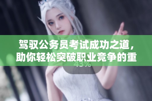 驾驭公务员考试成功之道，助你轻松突破职业竞争的重围
