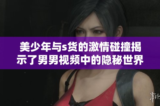 美少年与s货的激情碰撞揭示了男男视频中的隐秘世界