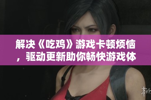 解决《吃鸡》游戏卡顿烦恼，驱动更新助你畅快游戏体验