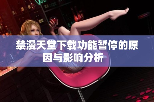 禁漫天堂下载功能暂停的原因与影响分析   