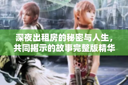 深夜出租房的秘密与人生，共同揭示的故事完整版精华解析