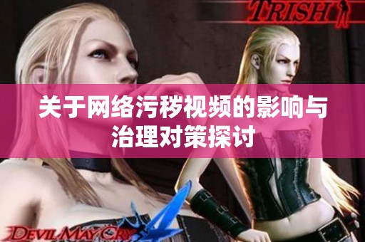 关于网络污秽视频的影响与治理对策探讨