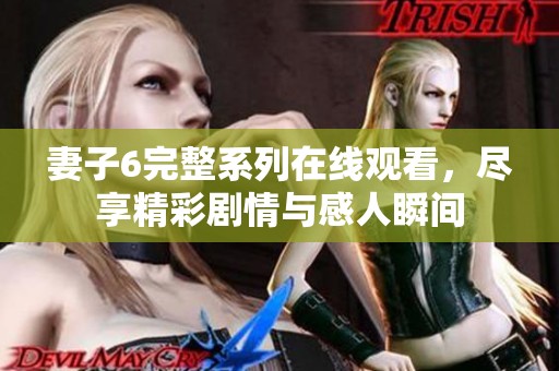 妻子6完整系列在线观看，尽享精彩剧情与感人瞬间